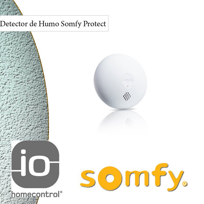 Detector de Humo Wifi - Alarma Conectada Somfy Protect - Tienda Somfy