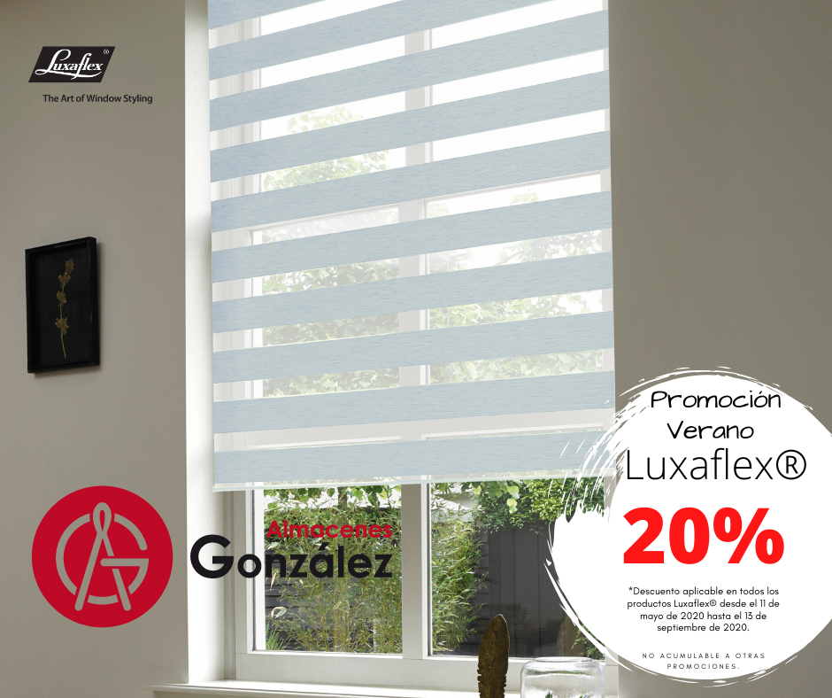 Luxaflex reinventa los estores plegables - Latorre Decoración