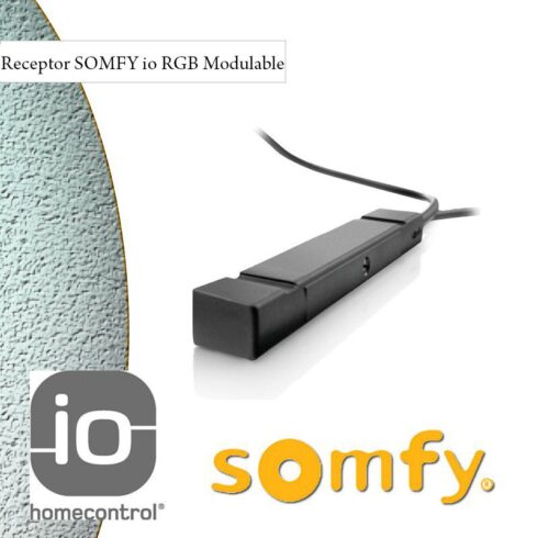 Receptor SOMFY io RGB modulable